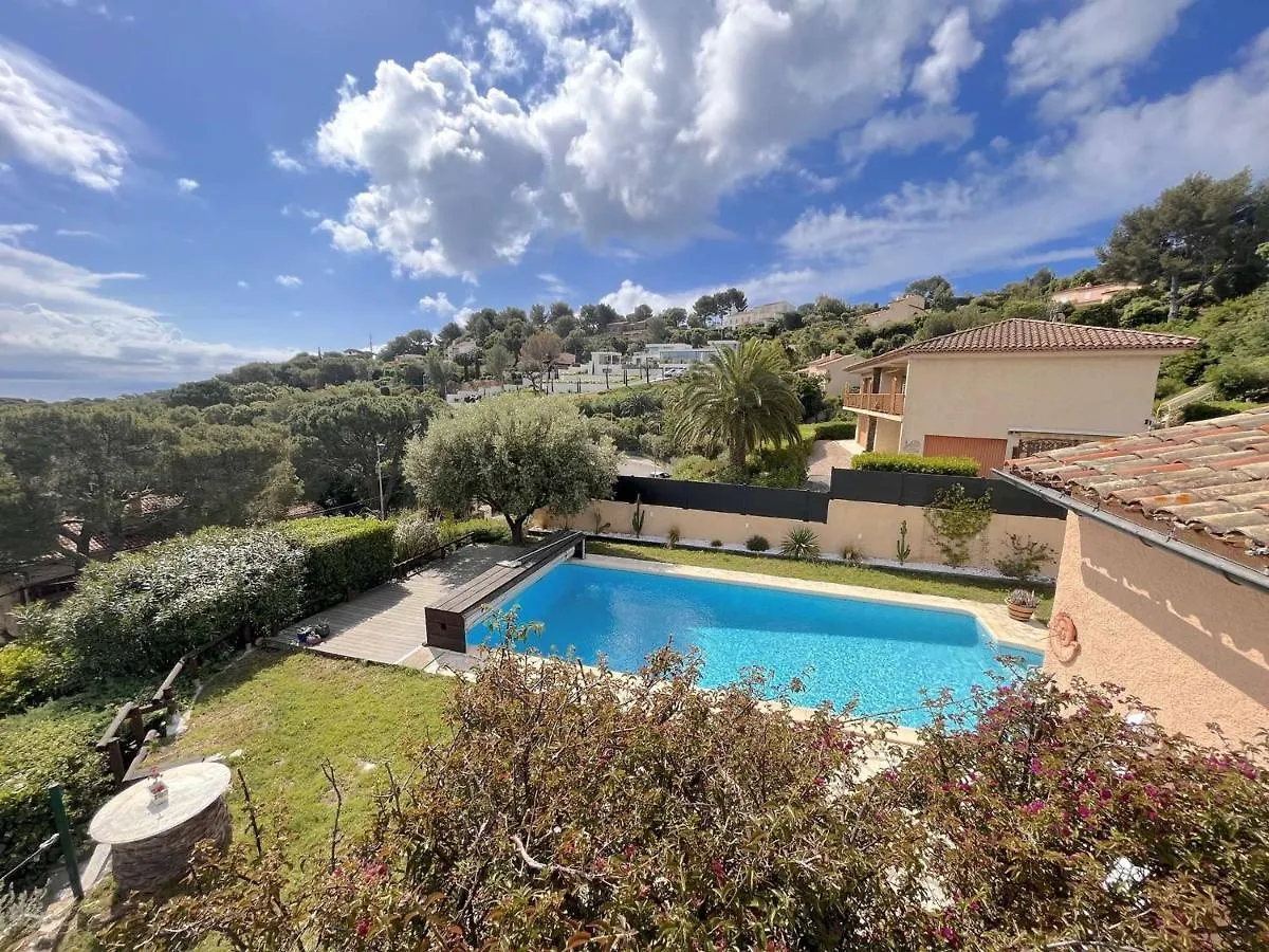 Villa 4 Pieces Avec Piscine Chauffee Et Vue Mer - Fr-1-226B-147 Cavalaire-sur-Mer Francie